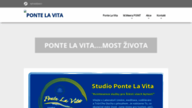 What Pontelavita.cz website looked like in 2020 (3 years ago)