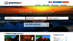What Przymorzu.pl website looked like in 2020 (3 years ago)