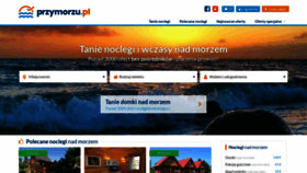 What Przymorzu.pl website looked like in 2020 (5 years ago)