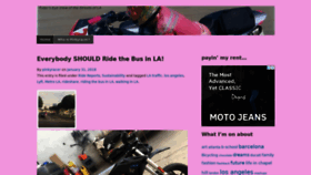 What Pinkyracer.com website looked like in 2020 (3 years ago)