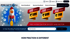 What Praction.in website looked like in 2020 (5 years ago)
