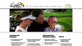 What Palmergolf.com website looked like in 2020 (3 years ago)