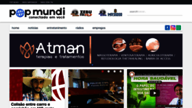 What Popmundi.com.br website looked like in 2020 (3 years ago)