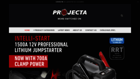 What Projecta.com.au website looked like in 2020 (3 years ago)
