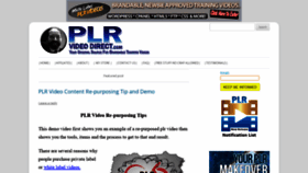 What Plrvideodirect.com website looked like in 2020 (3 years ago)