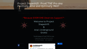 What Project-shapeshift.net website looked like in 2020 (3 years ago)
