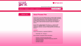 What Processpink.com website looked like in 2020 (3 years ago)