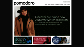 What Pomodoroclothing.com website looked like in 2020 (3 years ago)