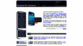 What Pocketpccentral.net website looked like in 2020 (3 years ago)