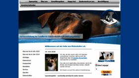 What Pfotenhelfer-ev.de website looked like in 2020 (3 years ago)