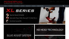 What Powernail.com website looked like in 2020 (3 years ago)