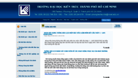 What Portal.uah.edu.vn website looked like in 2020 (3 years ago)