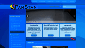 What Panstan.si website looked like in 2020 (3 years ago)