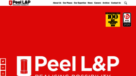 What Peellandp.co.uk website looked like in 2020 (3 years ago)