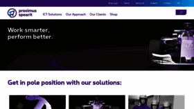 What Proximus-spearit.be website looked like in 2020 (3 years ago)