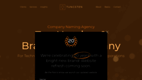 What Puretungsten.com website looked like in 2020 (3 years ago)