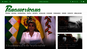 What Panamericana-bolivia.com website looked like in 2020 (3 years ago)