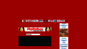 What Playradio.se website looked like in 2020 (3 years ago)