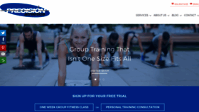 What Precisionathletics.ca website looked like in 2020 (3 years ago)