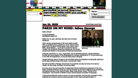 What Paris-anglo.com website looked like in 2020 (3 years ago)