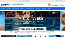 What Poolzoom.com website looked like in 2020 (3 years ago)