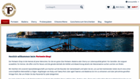 What Portwein-shop.de website looked like in 2020 (3 years ago)
