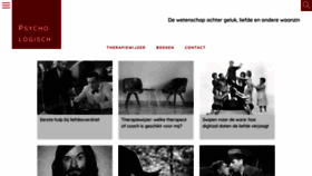 What Psychologisch.nu website looked like in 2020 (3 years ago)