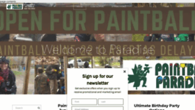 What Paintballpa.com website looked like in 2020 (3 years ago)