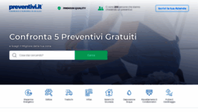 What Pro.preventivi.it website looked like in 2020 (3 years ago)