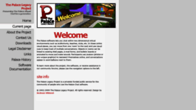 What Palaceaholic.com website looked like in 2020 (3 years ago)