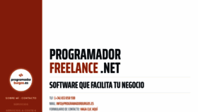 What Programadorburgos.es website looked like in 2020 (3 years ago)