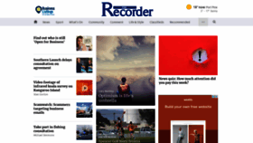 What Portpirierecorder.com.au website looked like in 2020 (3 years ago)