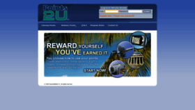 What Points2u.com website looked like in 2020 (3 years ago)