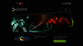 What Playtox.com website looked like in 2020 (3 years ago)