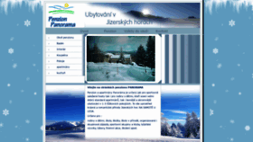 What Penzion-panorama.cz website looked like in 2020 (3 years ago)