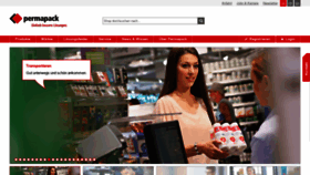 What Permapack.ch website looked like in 2020 (4 years ago)