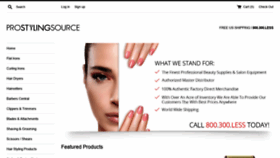 What Prostylingsource.com website looked like in 2020 (5 years ago)