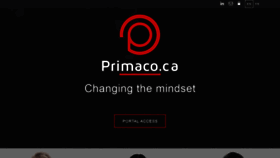 What Primaco.ca website looked like in 2020 (3 years ago)