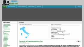 What Propostaimmobiliare.com website looked like in 2020 (3 years ago)