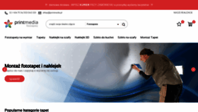 What Printmedia.pl website looked like in 2020 (3 years ago)