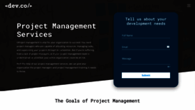 What Projectmanage.com website looked like in 2020 (3 years ago)