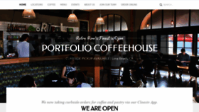 What Portfoliocoffeehouse.com website looked like in 2020 (3 years ago)
