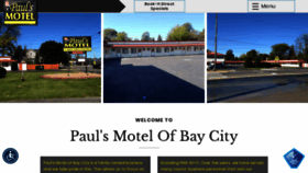 What Paulsmotelbaycity.com website looked like in 2020 (3 years ago)