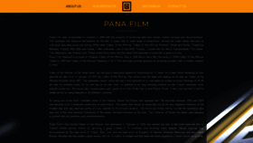 What Panafilm.com website looked like in 2020 (3 years ago)