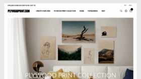 What Plywoodprint.com website looked like in 2020 (3 years ago)