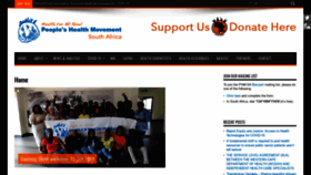 What Phm-sa.org website looked like in 2020 (3 years ago)