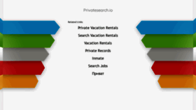 What Privatesearch.io website looked like in 2020 (3 years ago)