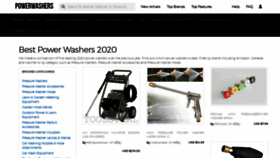 What Powerwashers.biz website looked like in 2020 (3 years ago)
