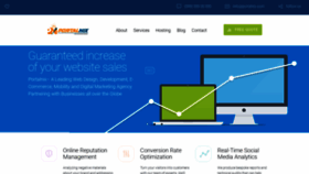What Portalnix.com website looked like in 2020 (4 years ago)