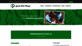 What Petitplan.cat website looked like in 2020 (3 years ago)